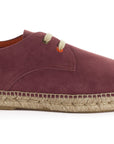 Blucher Piel Serraje Morado