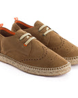 Oxford Piel Serraje Camel