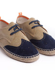 Suede Oxford Beige/Jet Black