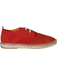 Oxford Piel Serraje Rojo