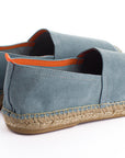 Light Blue Suede Hiking Boots