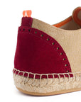 Oxford Suede Beige/English Red
