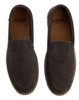 Mocasín Liso Serraje Antracita