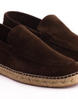 Mocasín Liso Serraje Chocolate