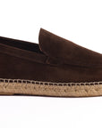 Mocasín Liso Serraje Chocolate