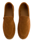 Mocasín Liso Serraje Madera