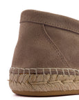 Mocasín Liso Serraje Niquel