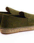 Mocasín Liso Serraje Oliva