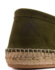 Mocasín Liso Serraje Oliva