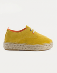 Lemon Suede Blucher