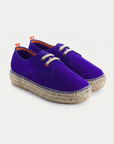 Blucher Piel Serraje Azul Klein