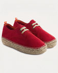 Blucher Piel Serraje Rojo