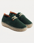 Blucher Piel Serraje Esmeralda