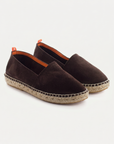 Suede Leather Camping Chocolate