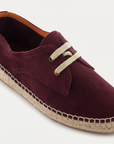 Blucher Piel Serraje Berenjena