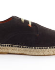 Anthracite Leather Blucher 852