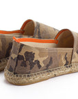 Alpargatas camping terra camuflaje camel