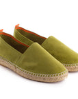 Alpargatas camping piel kaki 16