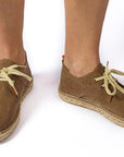 Alpargatas blucher terra cuero