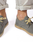 Alpargatas blucher terra gris