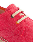 Alpargatas blucher terra rojo