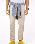 Alpargatas mocasin hombre piel lima