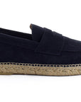 Mocassino in pelle blu navy 19