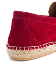 Alpargatas mocasín hombre piel rojo inglés