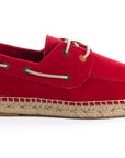 Red Leather Nautical 556