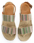 Sandalias yute pascale mayoral verde