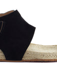 Ibiza Black Leather Sandals