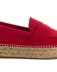 Red Leather Moccasin 556