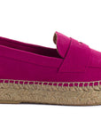 Fuchsia Leather Moccasin