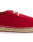 Red Leather Blucher