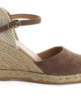 Mole Radel Leather Wedge Espadrilles