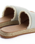 Sandalias yute santorini color celeste