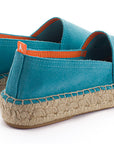 Alpargatas yute mujer camping piel color nube