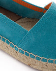Alpargatas yute mujer camping piel color nube