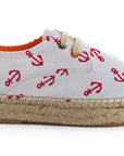 Blucher Terra Ancore Bianco