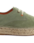 Mint Leather Blucher