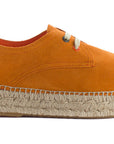Orange Leather Blucher