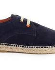Navy Leather Blucher 19