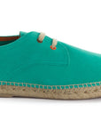 Turquoise Leather Blucher