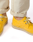 Alpargatas blucher terra amarillo hombre