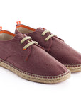 Alpargatas blucher terra granate hombre