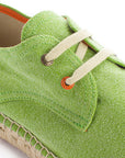 Alpargatas blucher terra pistacho hombre