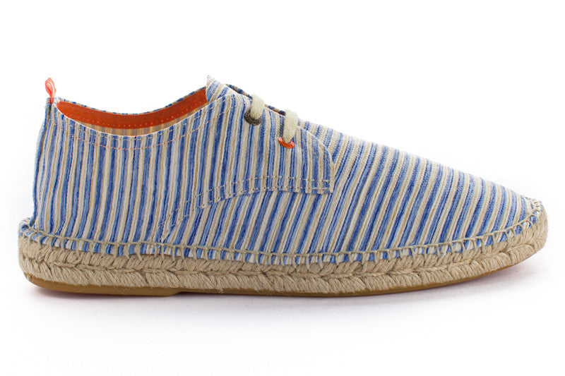 Mens on sale striped espadrilles