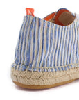 Alpargatas blucher terra rayas azules hombre