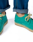 Alpargatas blucher terra verde hombre