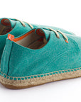 Alpargatas blucher terra verde hombre